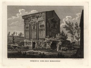 Vue des ruines du Tombeau d