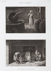 Vinaigrier et distillateur, Égypte, vers 1798 - Unbekannt