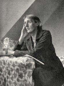 Virginia Woolf - portrait - Unbekannter Künstler