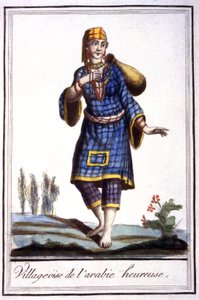 Femme du Yémen - Unbekannter Künstler