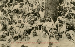 Femmes à la foire de Sipi 
