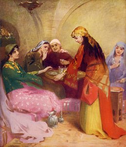 Femmes buvant du thé