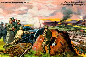 Première Guerre mondiale : défense austro-hongroise de Przemyśl - Unbekannter Künstler