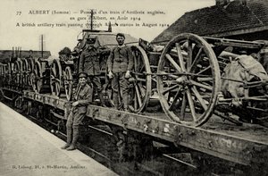 Première Guerre mondiale : train d