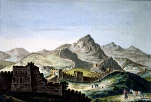 La Grande Muraille de Chine, vers 1820 - Unbekannter Künstler