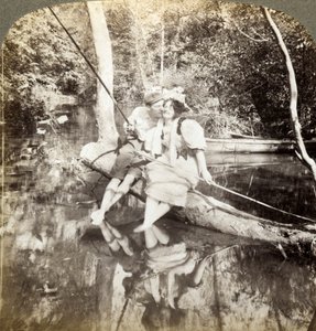Un bateau de pêche - Underwood and Underwood