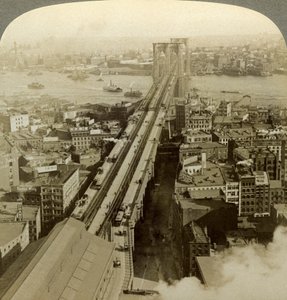 Pont de Brooklyn, New York, USA