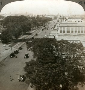 Chowringhee Road, Calcutta, Inde, c1900s