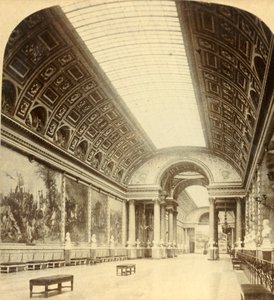 Galerie des Batailles, Versailles, vers 1900