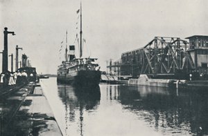 Ouverture du canal de Panama