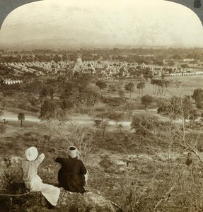 Pagodes, Mandalay, Birmanie, c1900s - Underwood and Underwood