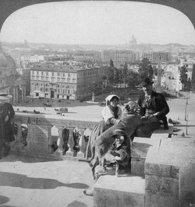 Rome, Italie, 1905
