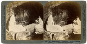 Le tombeau de Jésus, près de Jérusalem, Palestine, 1897