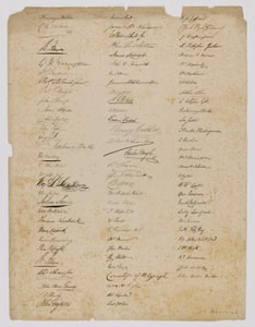La bibliothèque de la Royal Hibernian Academy (page du livre)