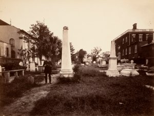 (Monuments déplacés, Première église presbytérienne, Charleston, Caroline du Sud, après le tremblement de terre)