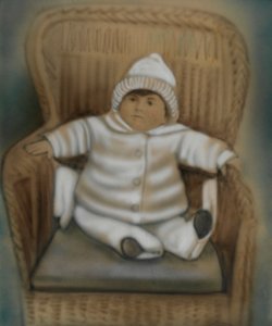 Enfant dans la chaise - Unidentified