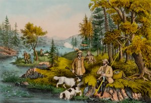 Scènes de chasse, de pêche et de forêt - Bonne chance à tous ! - Unidentified