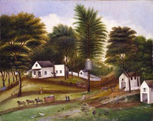 Paysage (peut-être de Staten Island, New York)