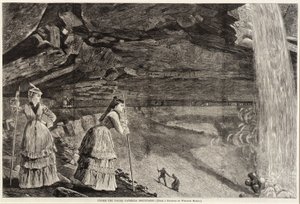 Sous les chutes, Catskill Mountains - Unidentified