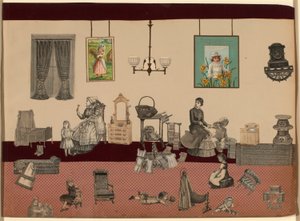 Sans titre (collage victorien) - Unidentified
