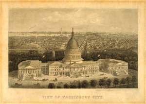 Vue de la ville de Washington
