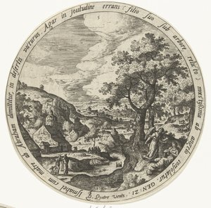 Abraham chasse Agar et Ismaël - Unknown