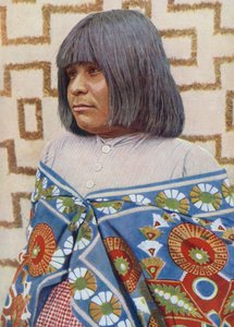 Arizona. Femme de la tribu Walapai en Arizona. 1920