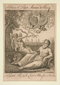 Figures classiques dans un paysage