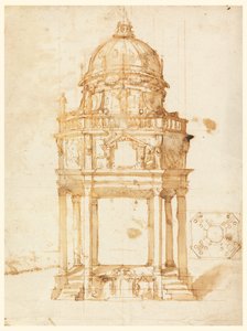 Design pour un catafalque - Unknown