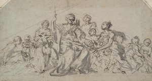 Diane avec Nymphes et Putti