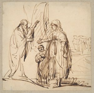 Élie et la veuve de Sarepta - Unknown