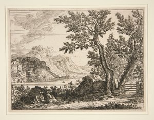 Paysage italianisant - Unknown