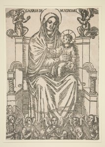 Madone et Enfant en Trône