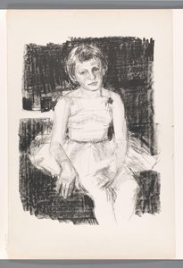 Fille en tenue de ballet - Unknown