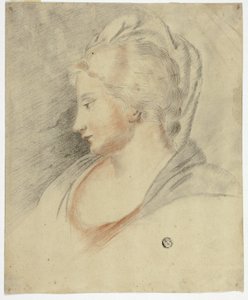 Profil Portrait de femme - Unknown