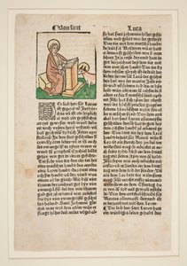 Saint Luc. Illustration de la Légende dorée (Jacobus da Voragine)