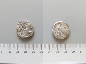 Tétradrachme de Ptolémée XII, roi d
