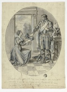 Le Chevalier Bayard refusant 2500 ducats