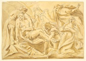 La Mise au tombeau du Christ - Unknown