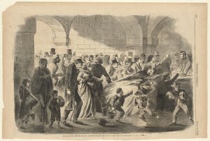 Les Gens Affamés de la Nouvelle-Orléans Nourris par les Autorités Militaires des États-Unis, de Harper