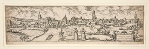 Sans titre (Château Lienhart, etc. Paysage urbain de LAUGIGEN)
