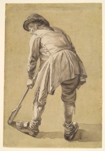 Sans titre [paysan creusant] - Unknown