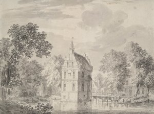 Vue du château de Crayestein, Hollande - Unknown
