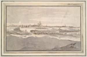 Vue de Haarlem depuis le nord-ouest - Unknown