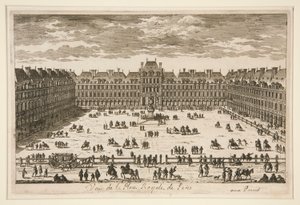 Vue de la Place Royale de Paris - Unknown