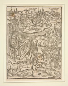 Gravure sur bois du Virgile de Strasbourg, 1502 - Unknown
