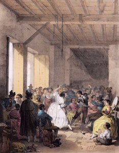 Bal bohémien du 19ème siècle - Danse des gitans au 19ème siècle