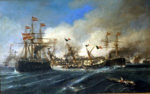 20/07/1866 : Bataille de Lissa au large de la Dalmatie : les Autrichiens détruisent la flotte italienne.