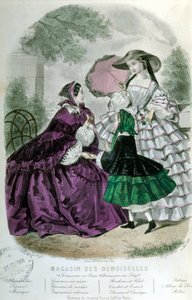 2 femmes et 1 fille - dans «Magazine des Demoiselles»