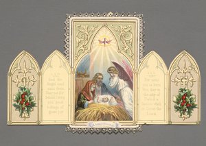 "Joyeux Noël", carte de Noël - Unknown artist